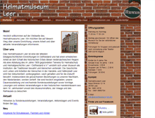 Tablet Screenshot of heimatmuseum-leer.de